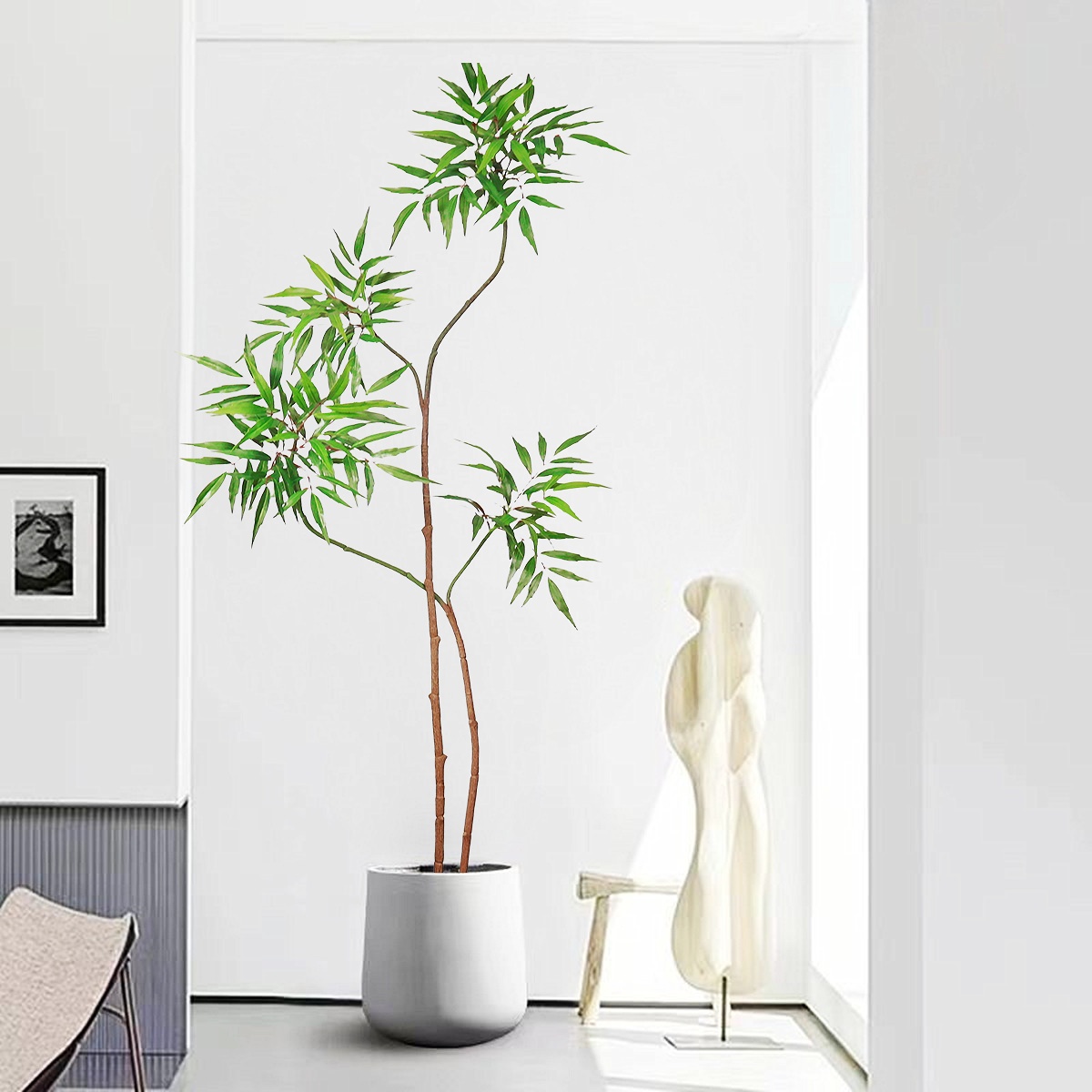 130-160CM Artificial Banyan Tr - Ficus Lyrata Tree 评论和价格